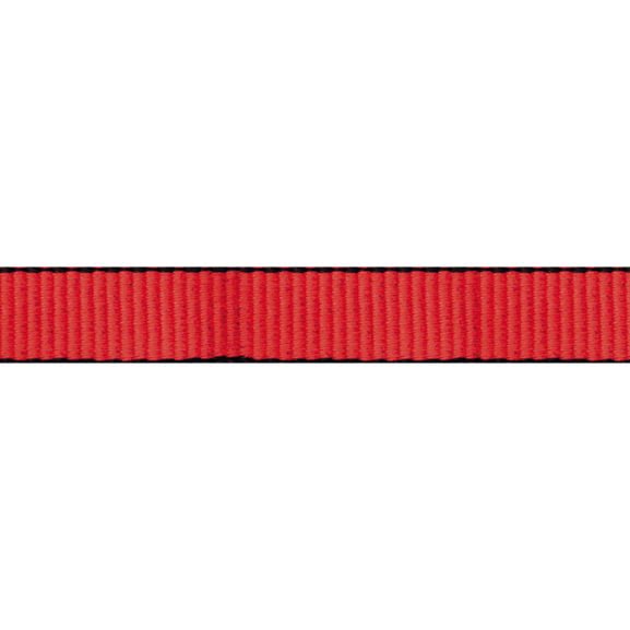 Šitá smyce plochá; 18mm; red; 60cm