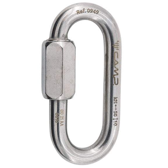 Oval Quick Link; 10mm; stainless steel